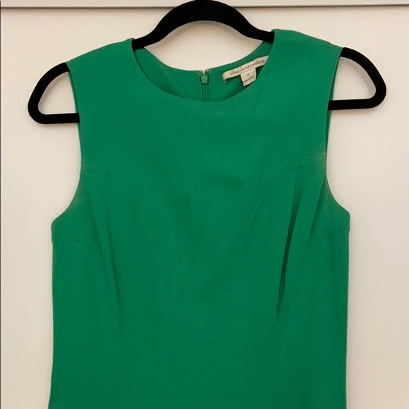 REDUCED! NEW Diane von Furstenburg Green Dress, 4 - Picture 2 of 4
